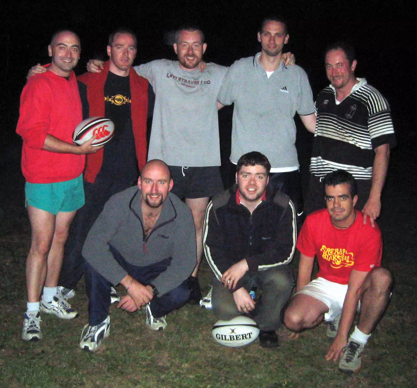 Founding members of the Emerald Warriors Rugby Football Club